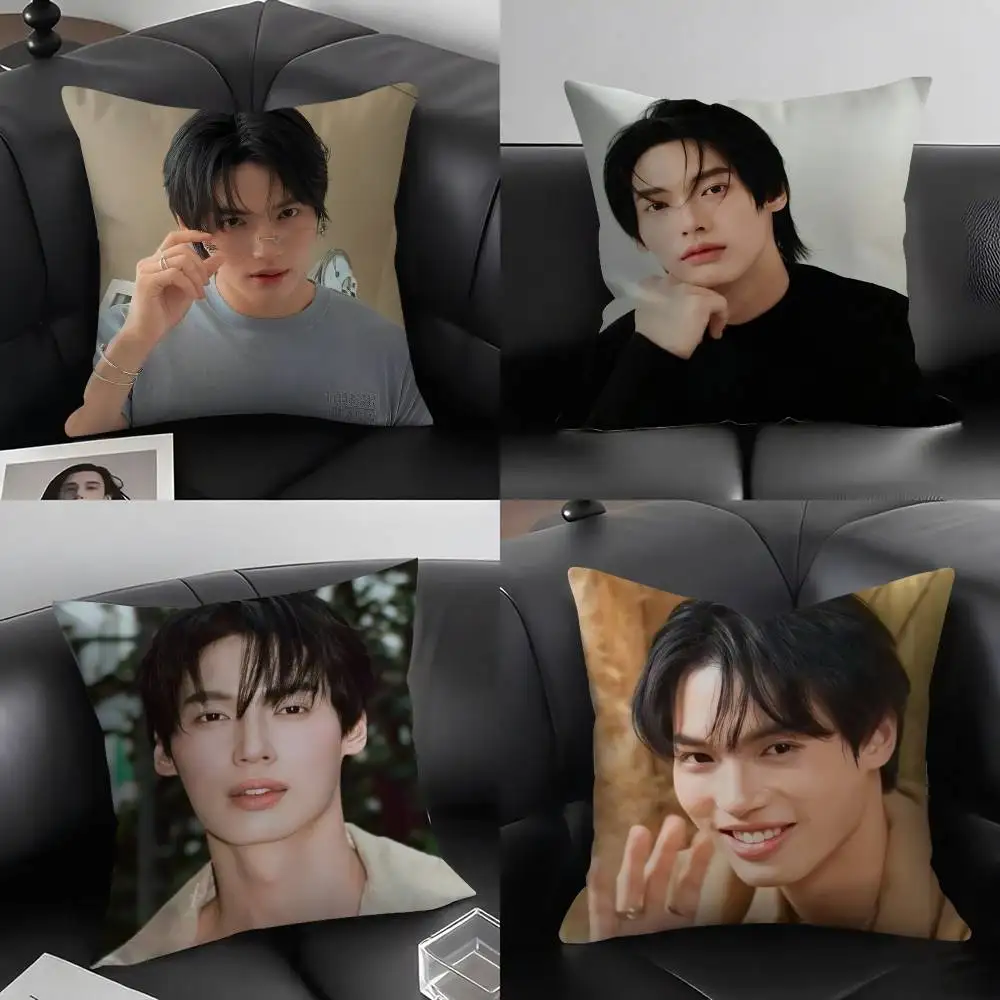 

W-Win M-Metawin Pillow Case Home Dorm Chair Back Short Plush Double-sided Printing Office Nap Time Cushion Cover