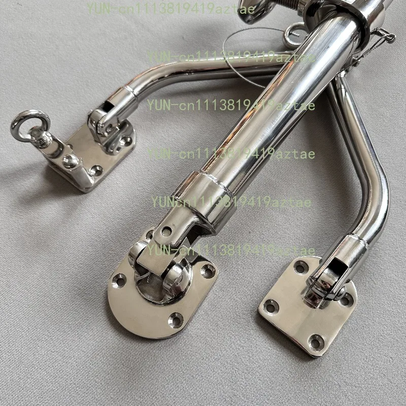 Heavy-Duty Stainless Steel Boat Fishing Outrigger Base, Corrosion-Resistant, Factory Direct Supply In Stock