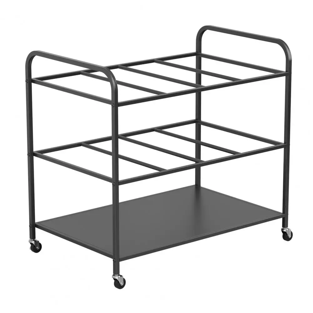 

Yoga Mat Holder, Yoga Mat Storage Rack With Wheels, Large Capacity Exercise & Fitness Organizer For Dumbbell, Foam Roller