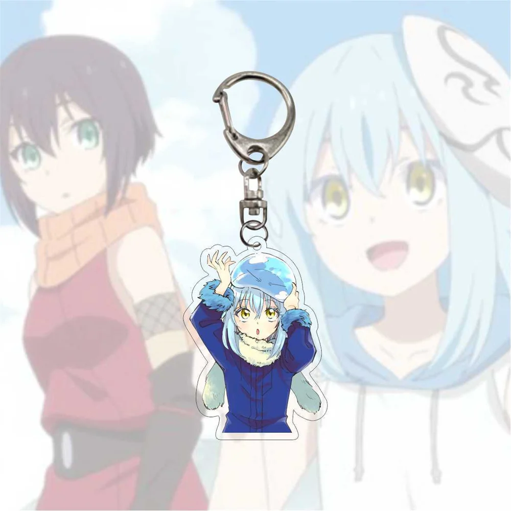 6CM Anime That Time I Got Reincarnated as slime Akrylowy brelok do kluczy Model Cosplay Charm Postacie Ozdoba Akcesoria Dobry prezent