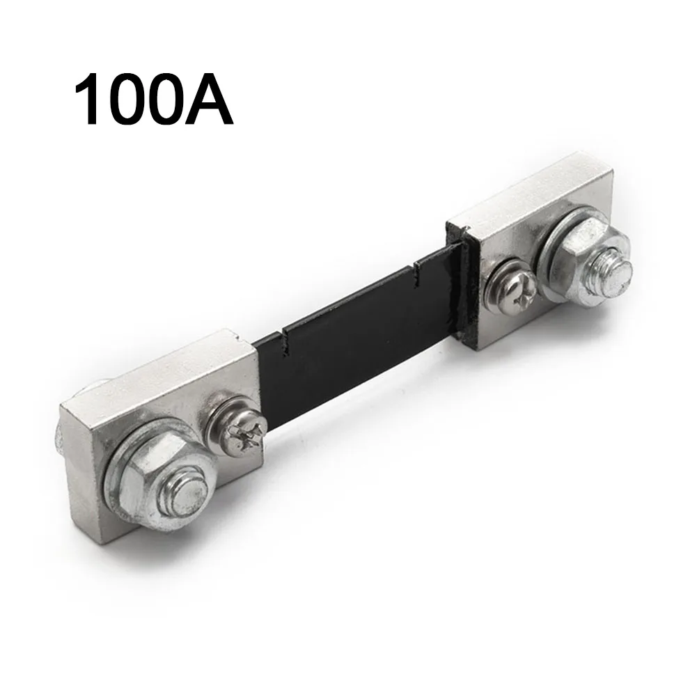 

Резисторы для измерения шунтового тока 50А, 100А для точных измерений, 104,4 мм * 22,1 мм, 100А, доступны различные варианты широкого диапазона тока