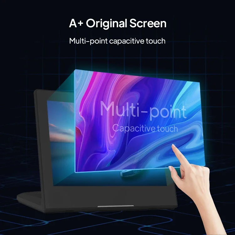 2025 حار بيع أندرويد 11 L شكل اللوحي 10.1 بوصة تعمل باللمس Rk3566 RJ45 NFC سطح المكتب POS الكمبيوتر اللوحي رباعية النواة بالسعة الشاشة #4