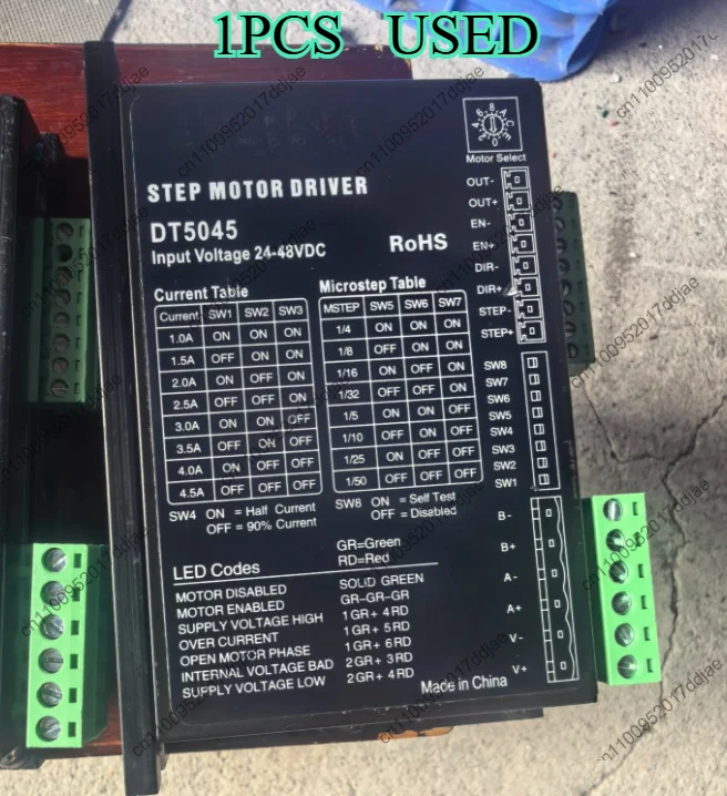 1pcs stepper motor driver dt5045, dt8080 - full interface, actual product photos