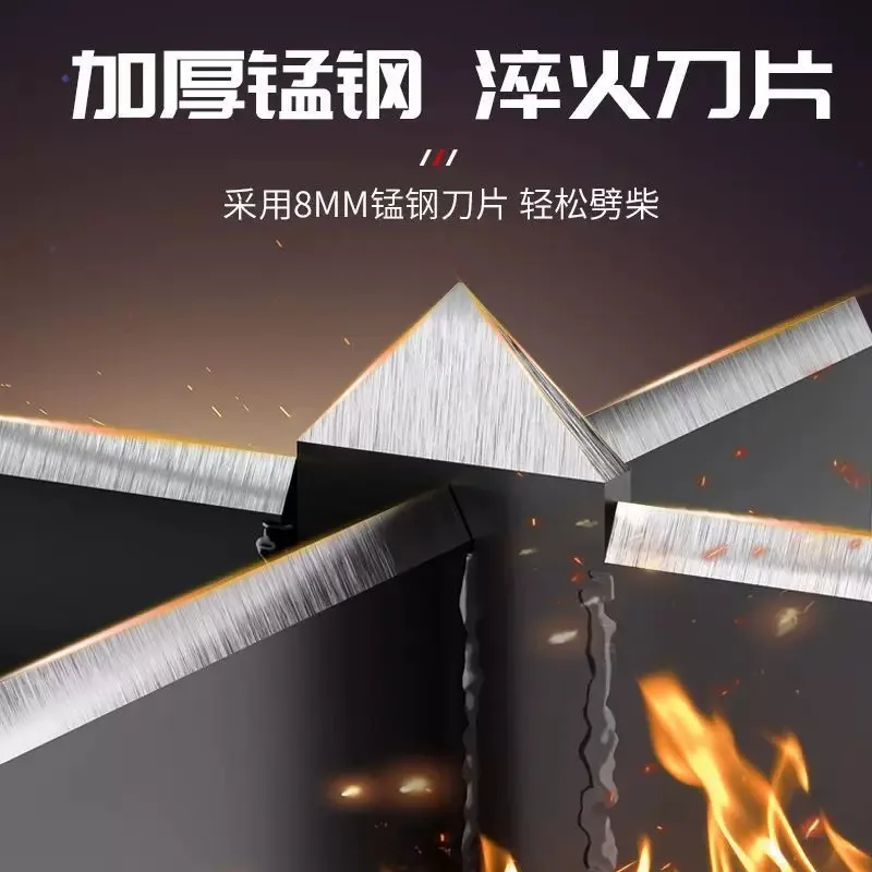 Wooden Split Garden Accessories Manual Wood Splitter Logging Equipment Firewood Divider Metal Wood Chopping Machine CuttingTool