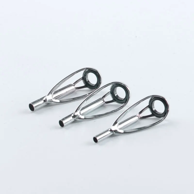 DIY Rod Building Eye Rings Guias de pesca Rod canne a peche guides Fishing Rod Top Guides Free of Tangle Top Tips Repair Kit