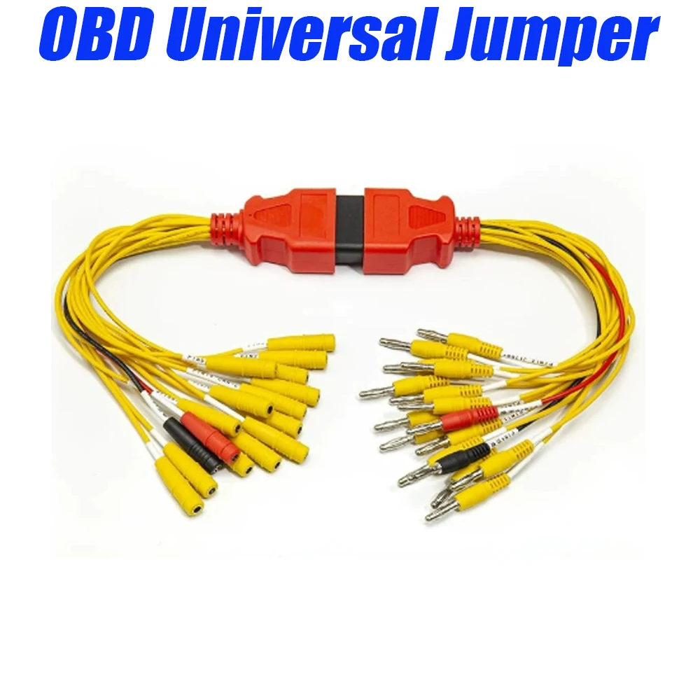 OBD Universal Jumper Cable Auto Diagnostic Adapter Wire For DTS Car Mechanic ECU Test Tool Universal OBD2 Jumper Cable view 4