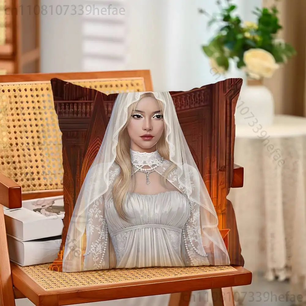 Game Romance Clubs Kissenbezüge für Schlafzimmer, Wohnzimmer, Sofa, Heimdekoration, Polyester-Kissenbezug mit Reißverschluss – Detail 7