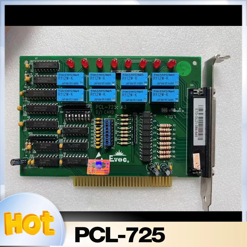 For Advantech PCL-725-AE Relay output and isolation digital input card acquisition card PCL-725