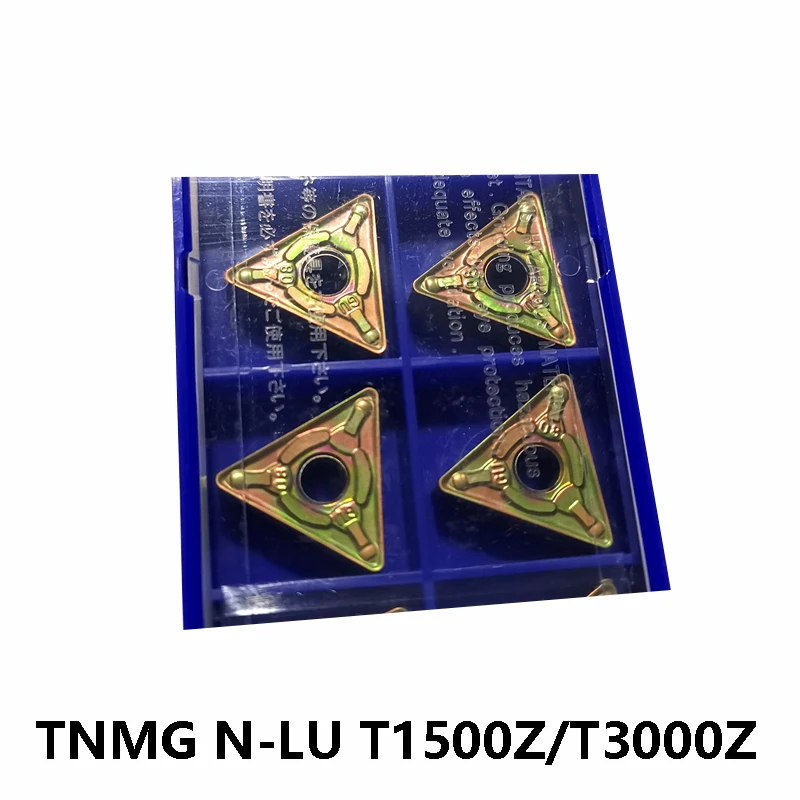 Machine CNC Holder Carbide Turning Tools TNMG160408 Original TNMG TNMG160408N-LU T1500Z T3000Z 160408 N-LU Inserts Cutter Lathe