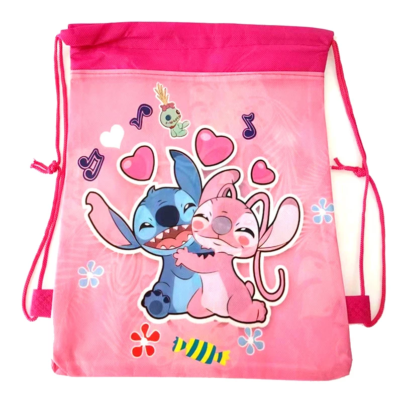 Disney Lilo&Stitch Anime Backpack Drawstring Bag Stitch Party Decorations Gift Bag Kid Birthday Party Baby Shower Supplies Gifts