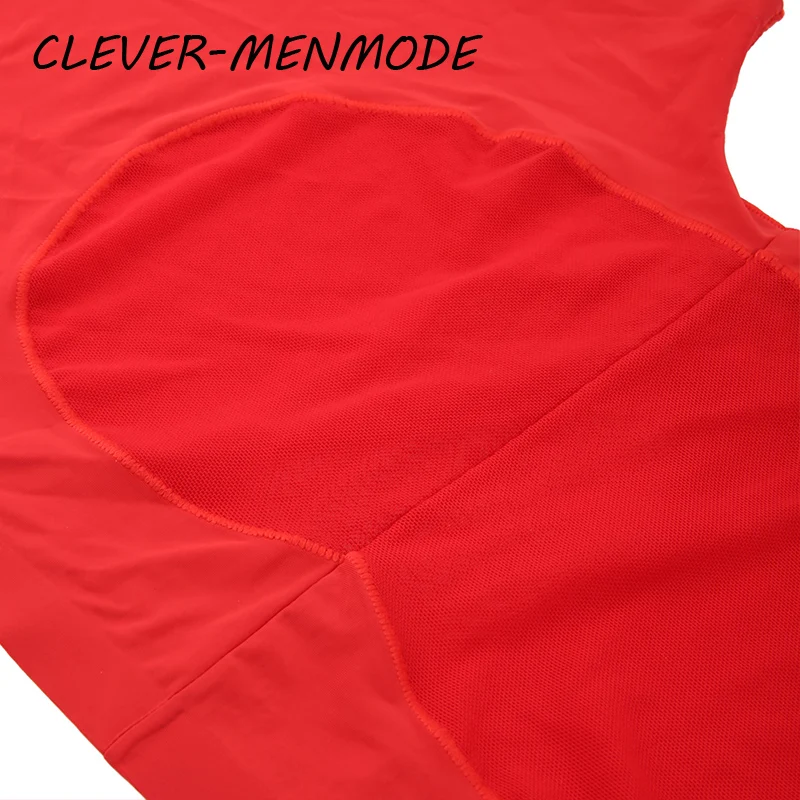 CLEVER-MENMODE Men Ice Silk Ultra Thin Front Empty Mesh Boxer Underpants Men\'s Sexy Porn Low Rise Seamless Lingerie Invisible