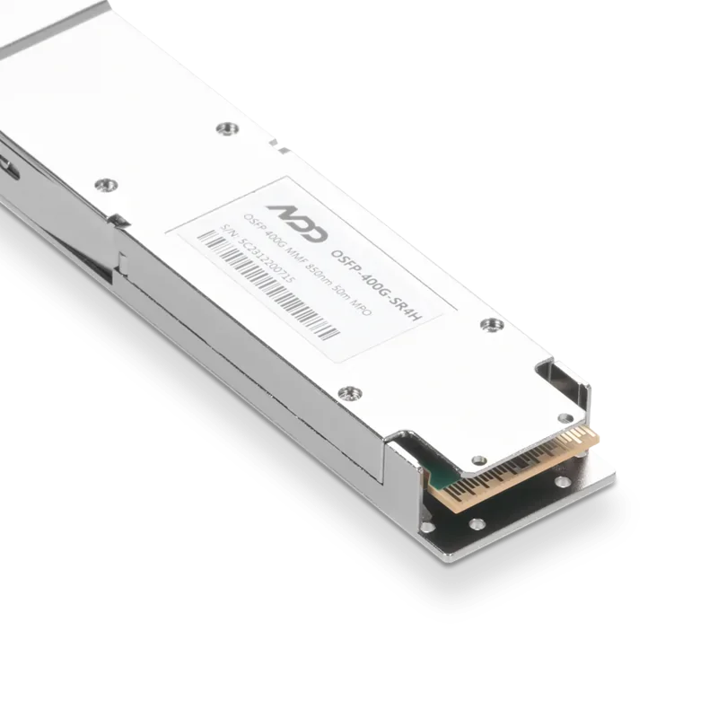 

Модуль оптического приемопередатчика 400GBASE-SR4 QSFP-DD 400G волоконно-оптический трансивер PAM4 100 нм 400 м G оптические модули