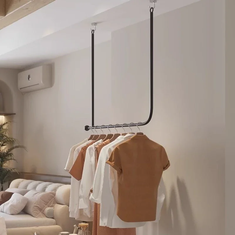 Wall Hanger Coat Rack Creative Simple Design Shop Coat Hat Rack Household Hanger Living Room Bedroom Hanging Clothes Drying Rack