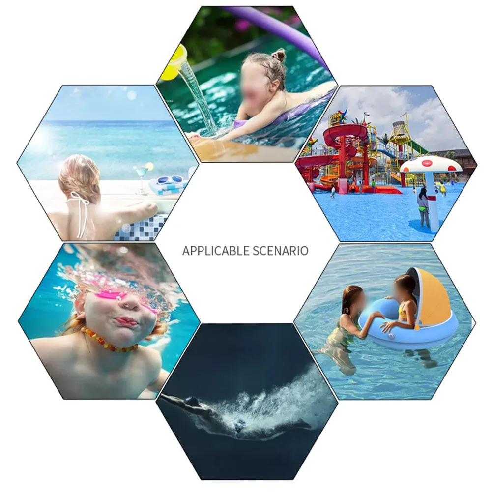Leisurely Beach Float Buoy Dual Airbag Float Comfortable Relaxation Aid Easy To Use Increased Water Visibility