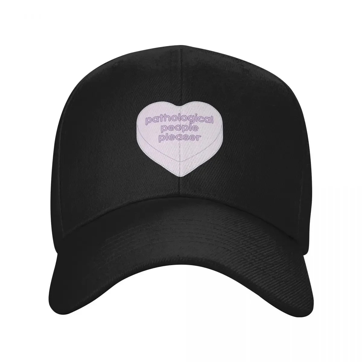 pathological people pleaser candy heart Baseball Cap men's big size hat Kids Hat Hat Man Luxury party Men's Luxury Women's