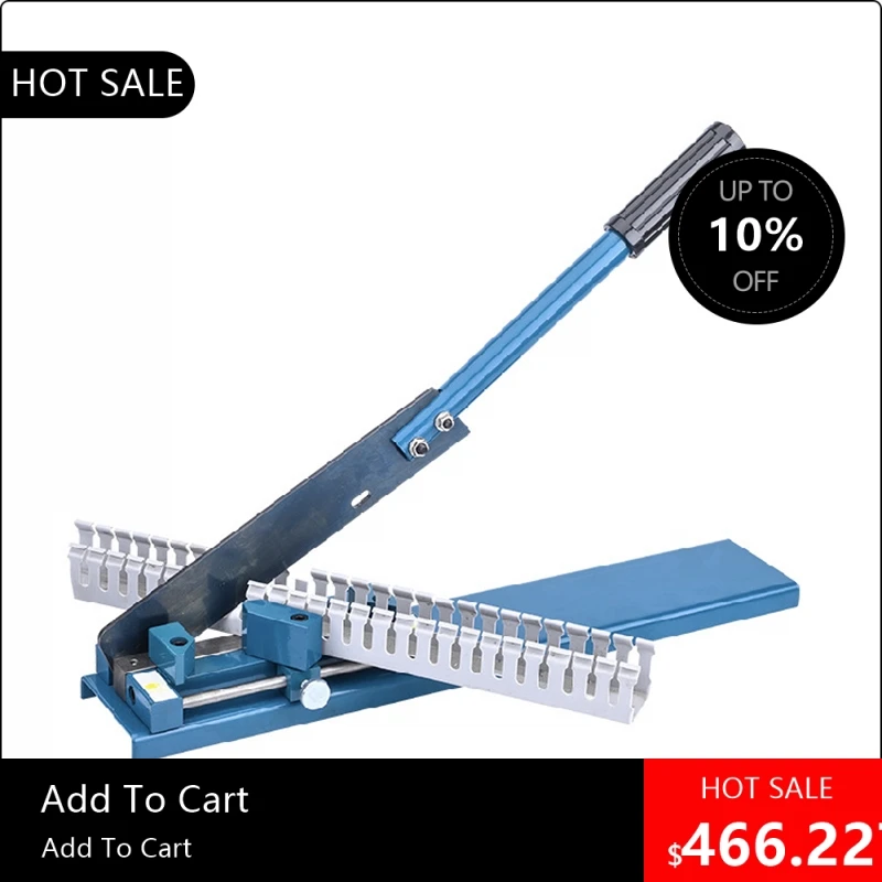 

818003 Promotion Special PVC plastic slotting wire pipe cutting machine for wire pipe cable trough multi-angle cutt