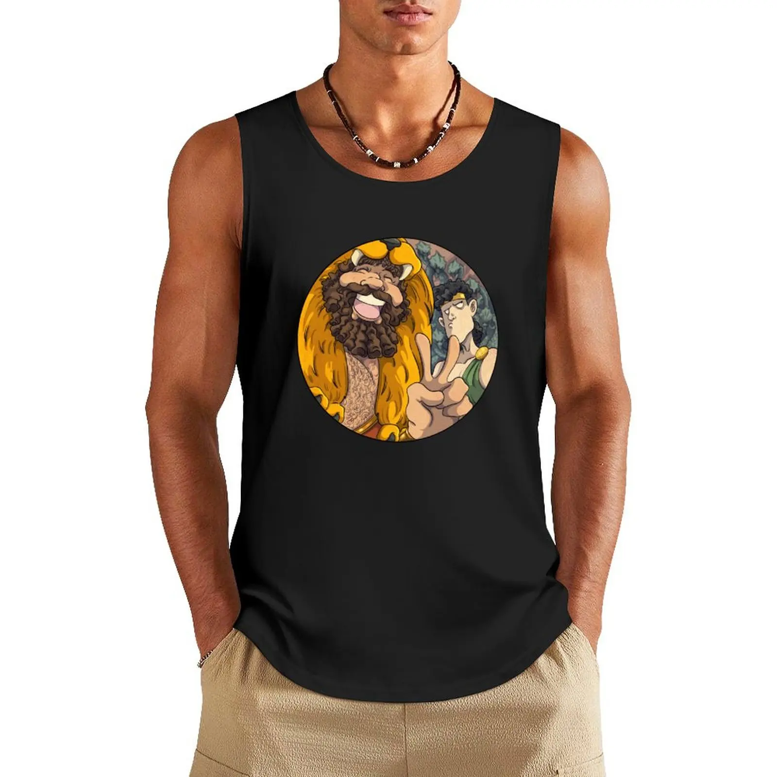 

Laughing Legend Tank Top sleeveless man shirts sleeveless tshirts for men anime gym t shirt men