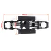 RCクローラー用アルミニウムフレームビルダー,313mmホイールベース,2スピード伝送35t 550,trx4用モーター,d90,diyアップグレード 2