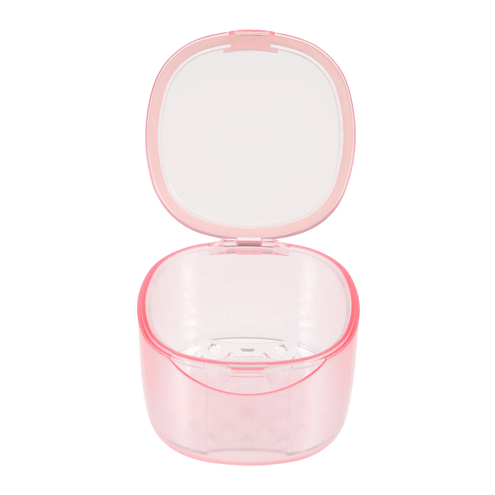 

Portable Case High Grade Material Lightweight Daily Storage Box Small Size Professional Container Retainer Denture Cup Travel