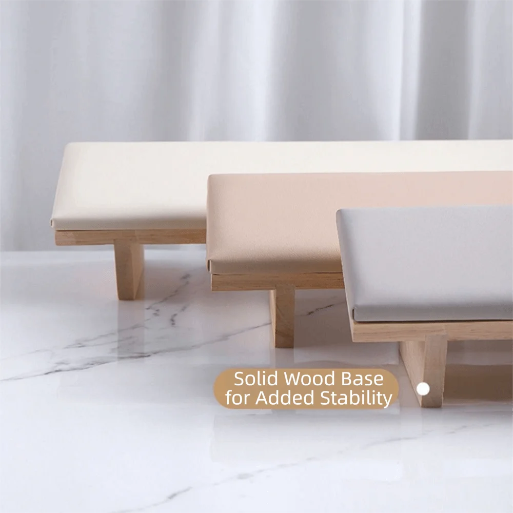 

Наклонная конструкция, скошенная подушка для рук, компактная поддержка рук, подушка для подлокотников для ногтей, деревянная основа, подставка для подлокотников, подставка для дизайна ногтей