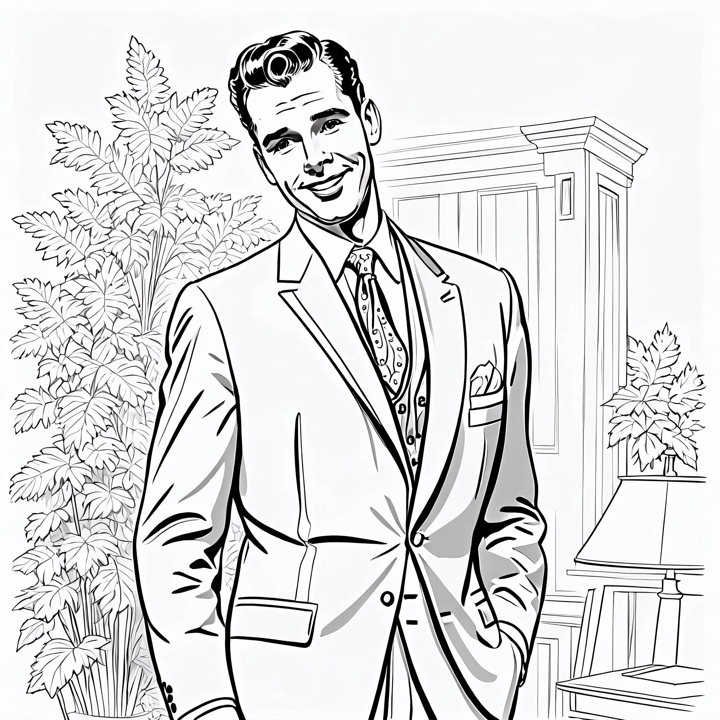 1 PC 26 Pages Retro Fashion Coloring Book Artistic & Creative Expression Perfect for Relaxation for Teens Adults Perfect Gift image 6