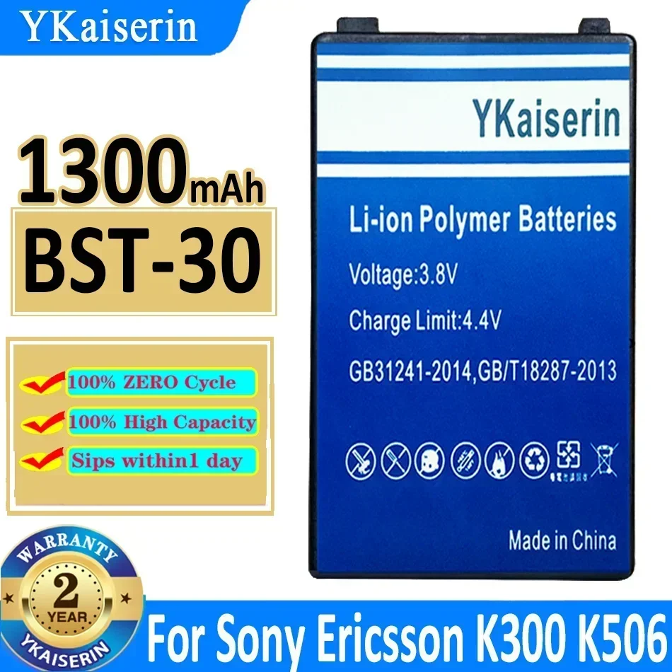 BST-25 BST-35  BST-30 YKaiserin Battery for Sony Ericsson K300 K506 F500 F500i J200c /T238/K500/K508C/K700C/T618/T608/T628