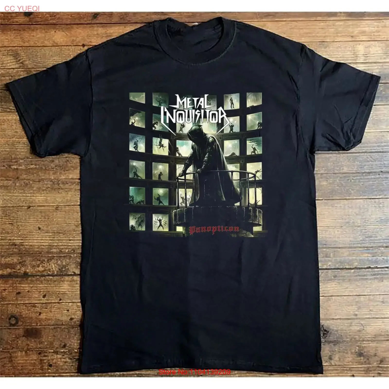 Metal Inquisitor Panopticon T Shirt Black All Size S to 5XL vintage Washed Stretched graphic Breathable Stylish Soft Unisex
