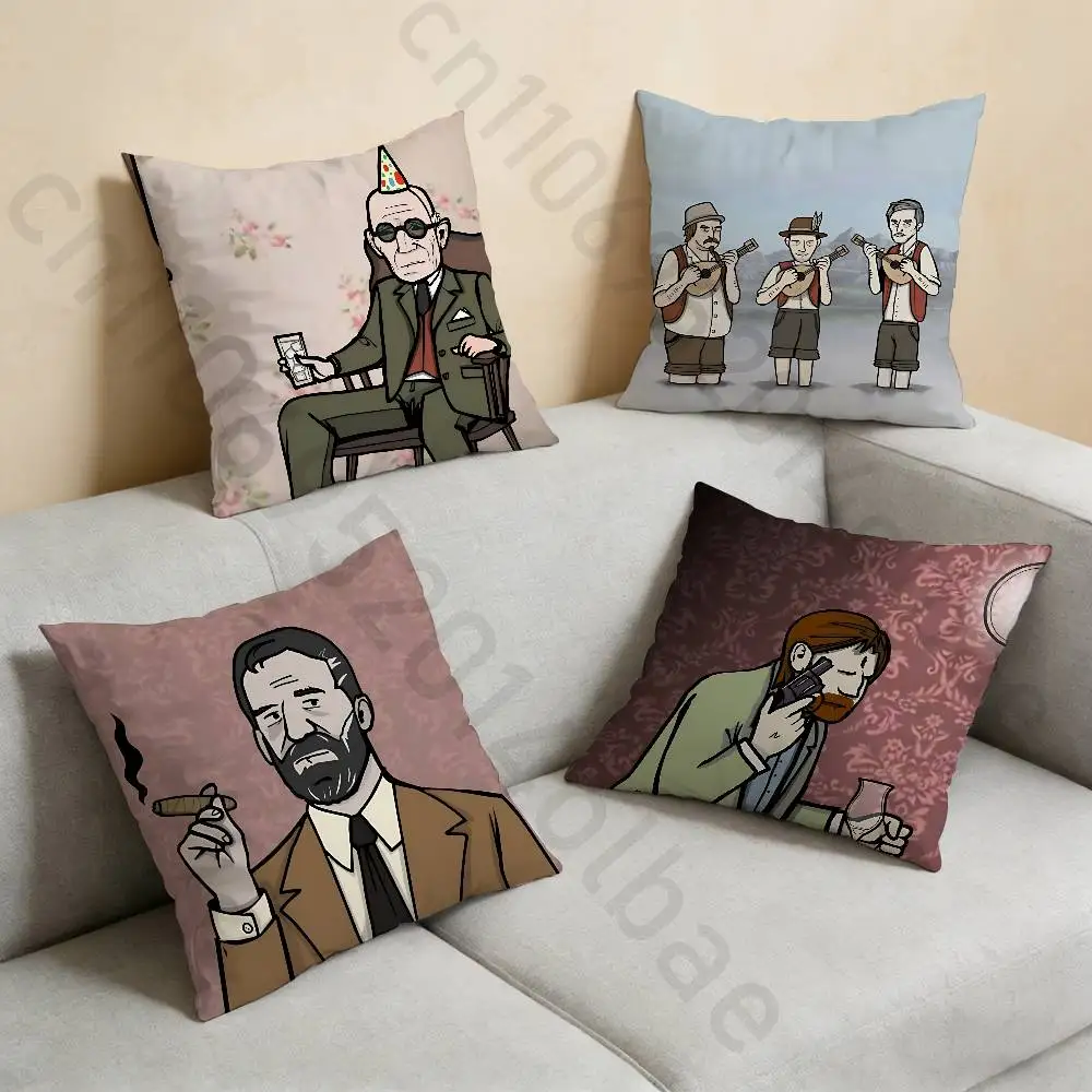 

Game R-Rusty Lake Pillow Case Sofa Living Room Bedroom Headboard Backrest Cushion Square Cushion Nap Time
