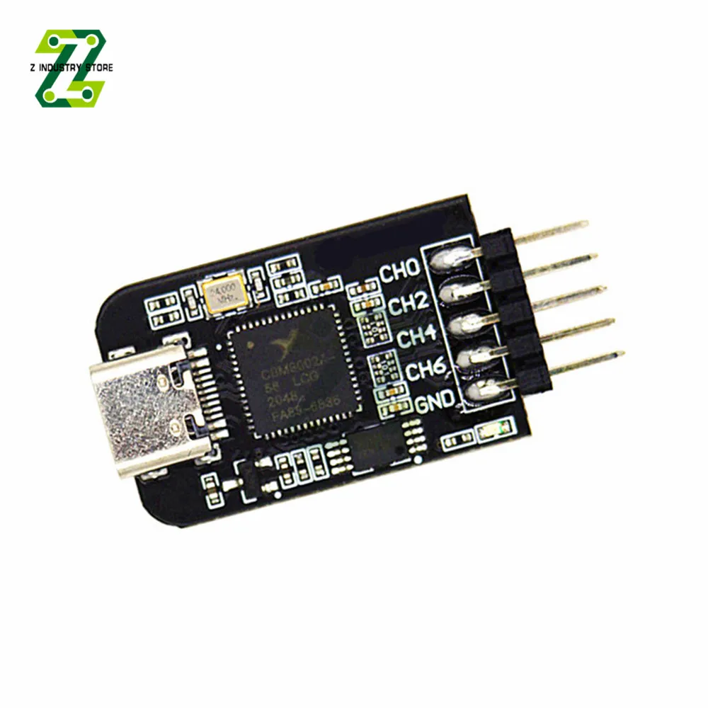 Logic Analyzer Type-C Interface Arm FPGA Debugging Tool 24m Sampling 8 Channels Analyzer Development Board Module