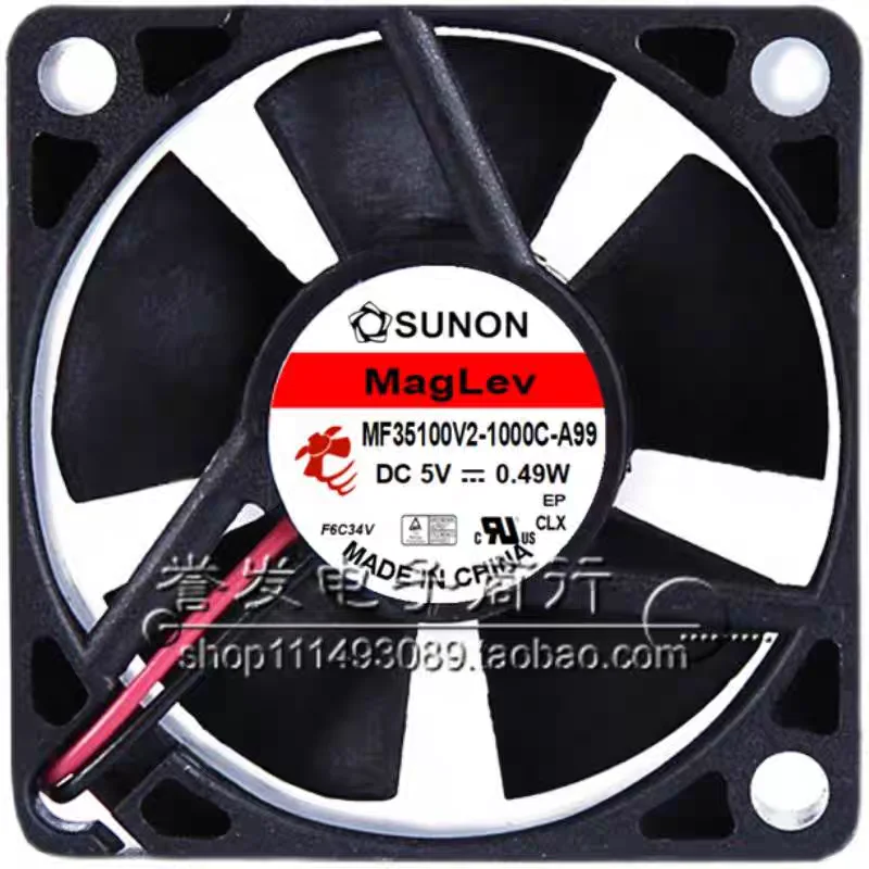 NOVO ORIGINAL MF35100V2-1000C-A99 5V 0,49W 3510 35x35x10mm RADIADOR DE VENTILADOR DE REFRIGERAÇÃO
