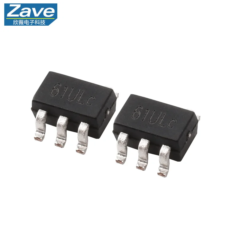 Original 3PEAK TP1561AUL1-CR (Marking: 61U) Low-Voltage Operational Amplifier IC, SC70-5 Package