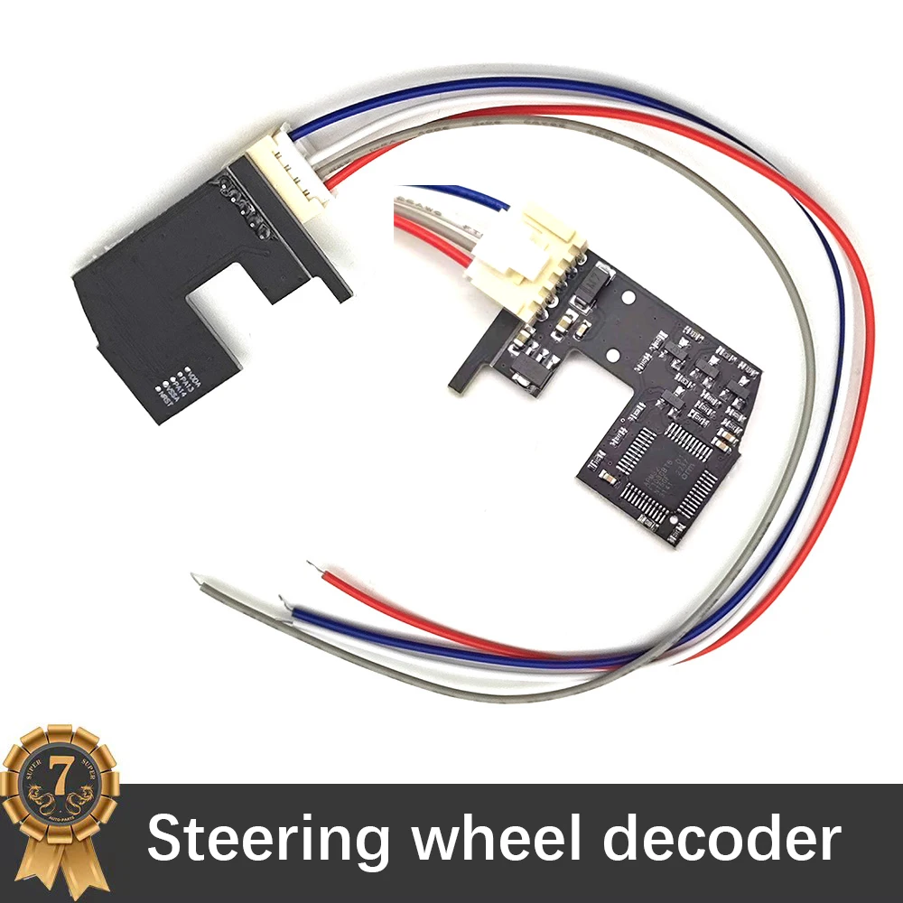 For PQ Cars Install MQB Steering Wheel Emulator Module Decoder Connection Guide Contact Seller