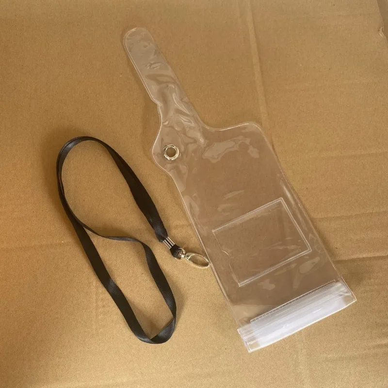 حقيبة Walkie-Talkie المقاومة للماء: حافظة حماية عالمية لأجهزة الراديو ثنائية الاتجاه، تصنيف IPX7، شفافة