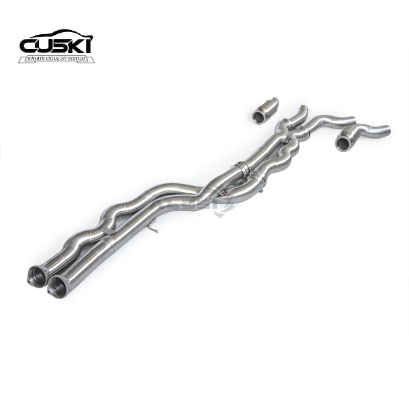 Suitable for BMW M2C M2 S55 F87 3.0T 2018-2021 Models with Equal Length Mid Pipe Exhaust System Car Exhaust Power Upgrade