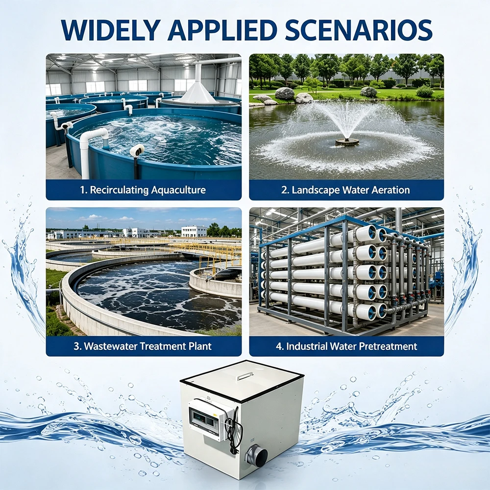 30m3 Rotary Drum Filter Mechanical Filter for Recirculating Aquaculture RAS System 30000L/h
