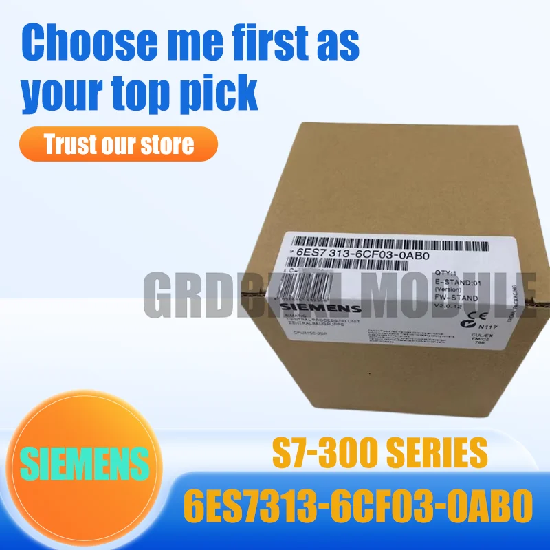 

Новый оригинальный контроллер ПЛК SIEMENS 6ES7313-6CF03-0AB0 6ES7 313-6CF03-0AB0 S7-300