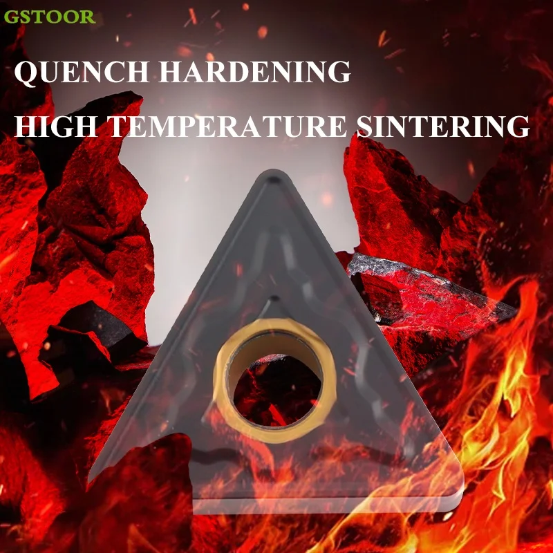 

Двухцветный чугун TNMG1604 WNMG0804 CNMG1204-DK GC5115 Внешние твердосплавные вставки Токарный станок с ЧПУ