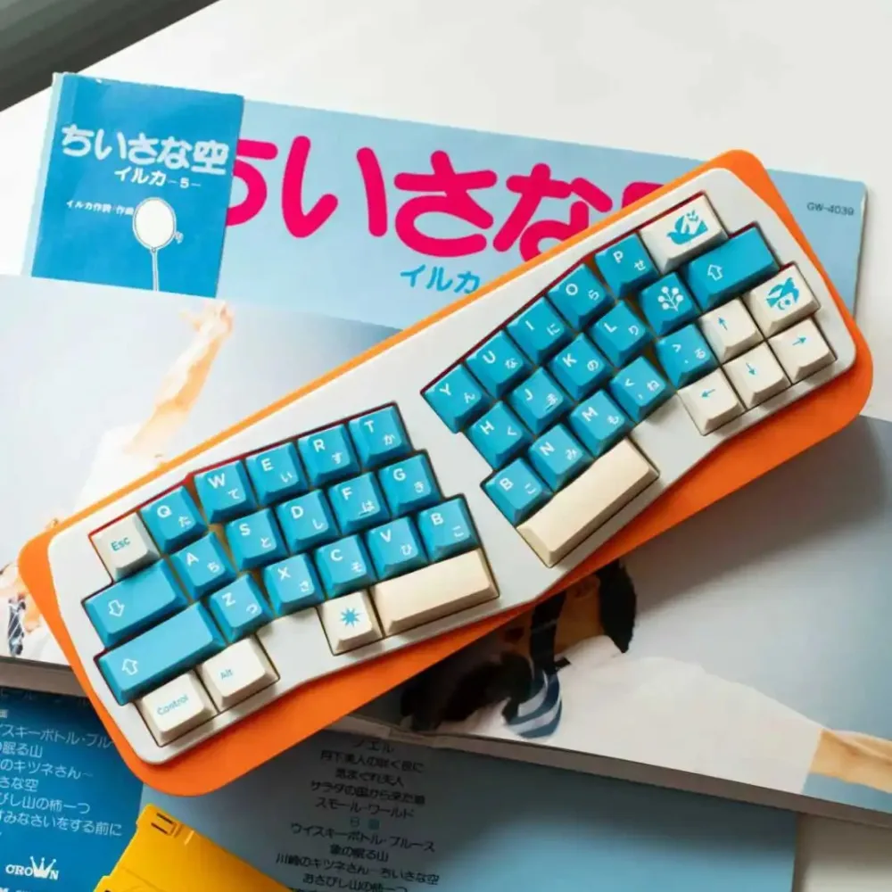 

45Алиса клавиатура, трехрежимная проводная клавиатура с возможностью горячей замены 2,4 Bluetooth, структура прокладок, матовый ПК, мини-механическая клавиатура, 45% геймер