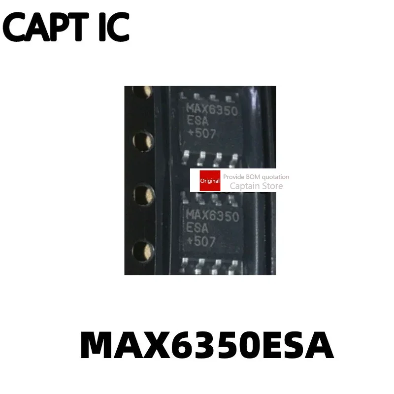 5PCS MAX6350ESA MAX6350CSA MAX6350 SOP8 Packaging