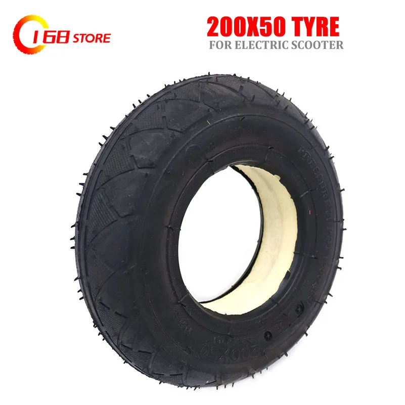 200 x 50 (8x2) solid tyre/ foam filled 200*50tyre for  Mobility Scooter wheelchair tire   Razor E100 E125 E200  Vapo