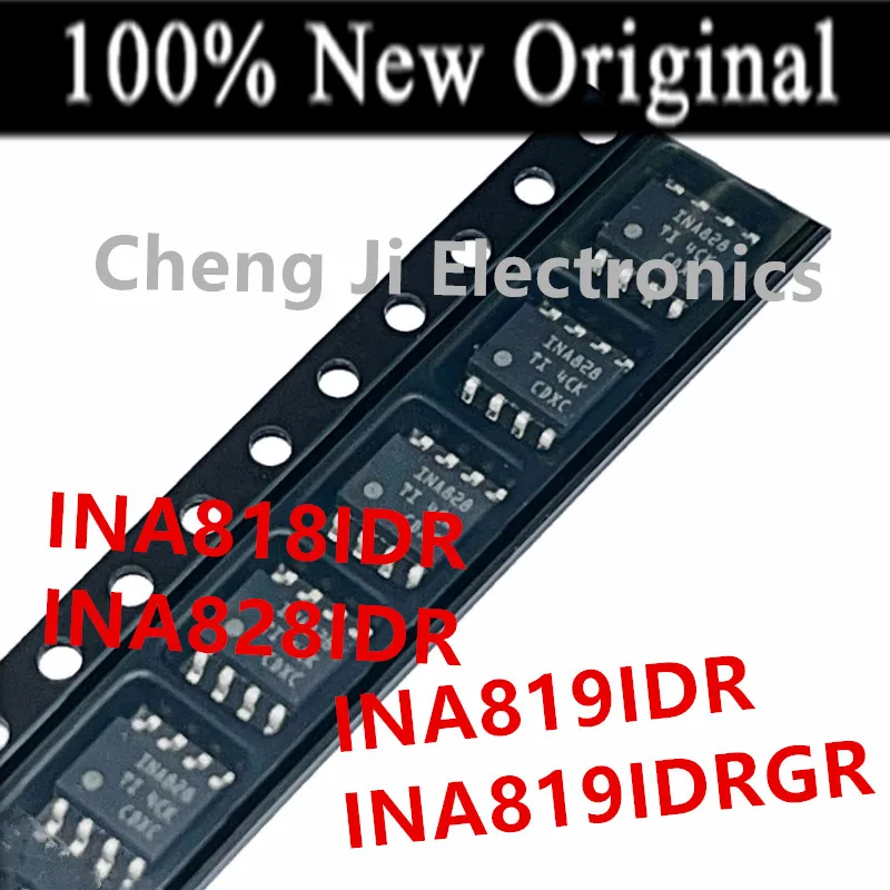 10PCS/Lot  INA818IDR 、INA828IDR 、INA819IDR 、INA819IDRGR  New instrument amplifier chip INA818 、INA828 、INA819 、INA819IDRGT