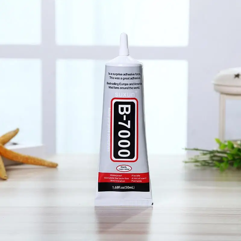 9ML 15ML 25ML 50ML B7000 Clear Contact Phone Repair Adhesive Universal Glass Plastic DIY Glue B-7000 With Precision Applicator