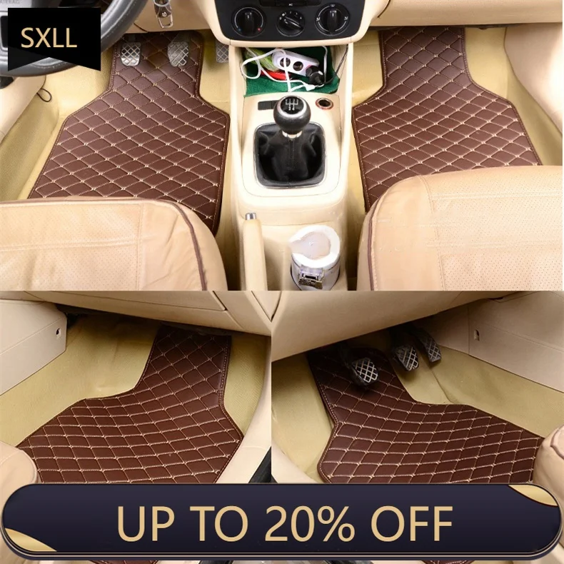 

SXLL High quality universal custom 4pcs non-slip PVC rubber floor car floor mat floor mat