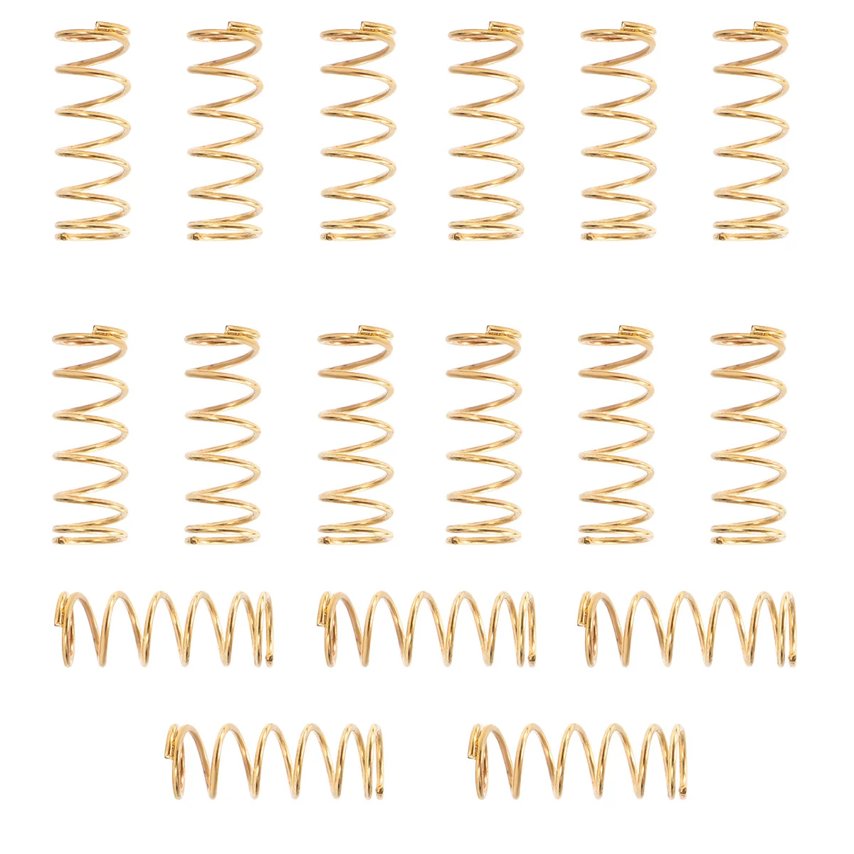 

17 Pcs Guitar Spring Electric Bass Tension Sprung Naobashi Pickup Adjust Height