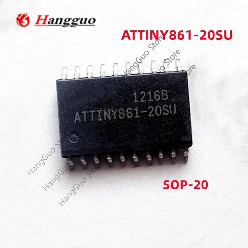 10Pcs/Lot  Brand  new original  ATTINY861-20SU ATTINY861 SOP-20 IC Chip