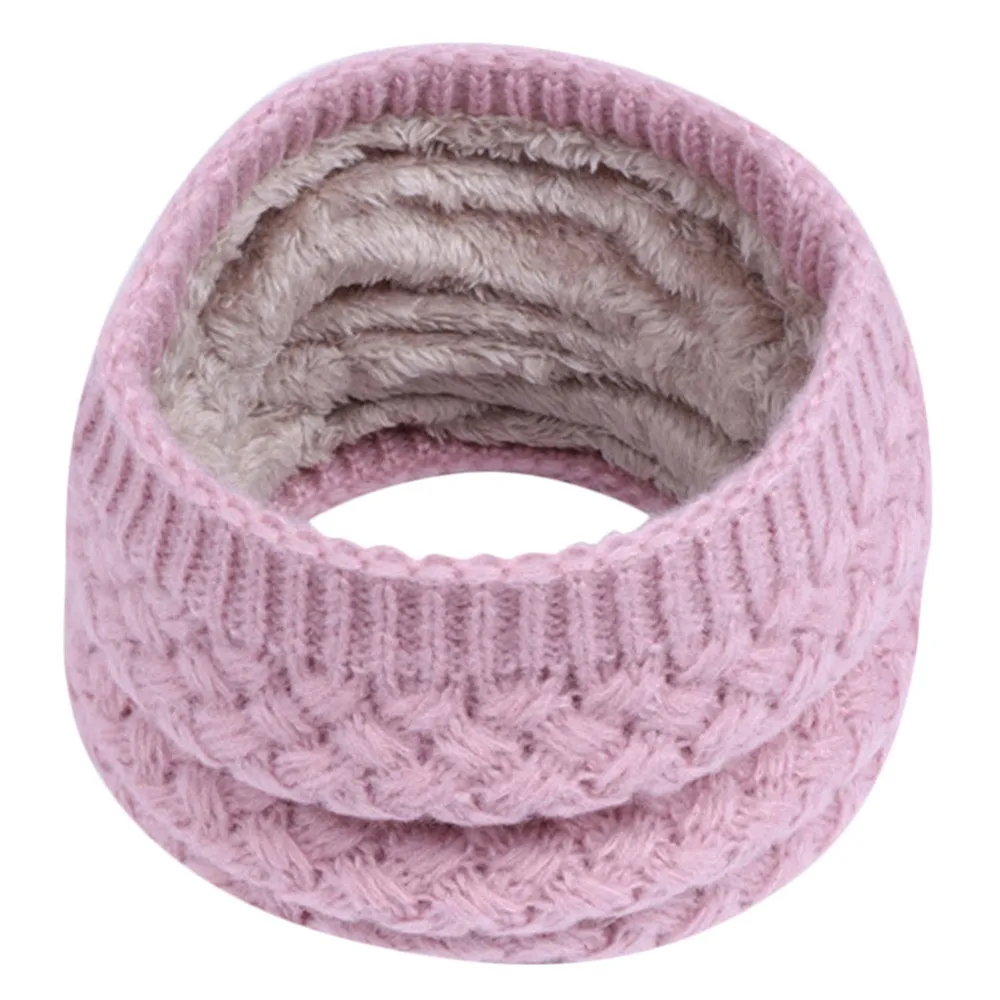 Winter Baby Warm Neck Scarves Children Winter Warm Scarf Boys Girls Kids Baby Knitted Collar Neck Scarves Accesorios Para NiñAs