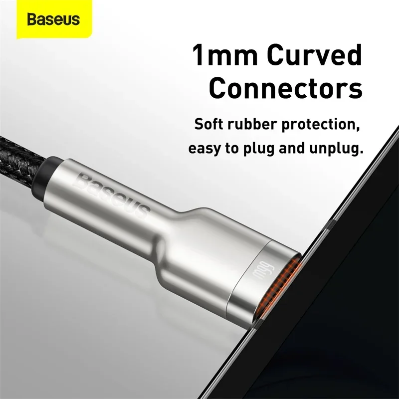 Кабель для быстрой зарядки Baseus 66W USB Type C USB C для Samsung S20 S10 для Huawei P40 Xiaomi