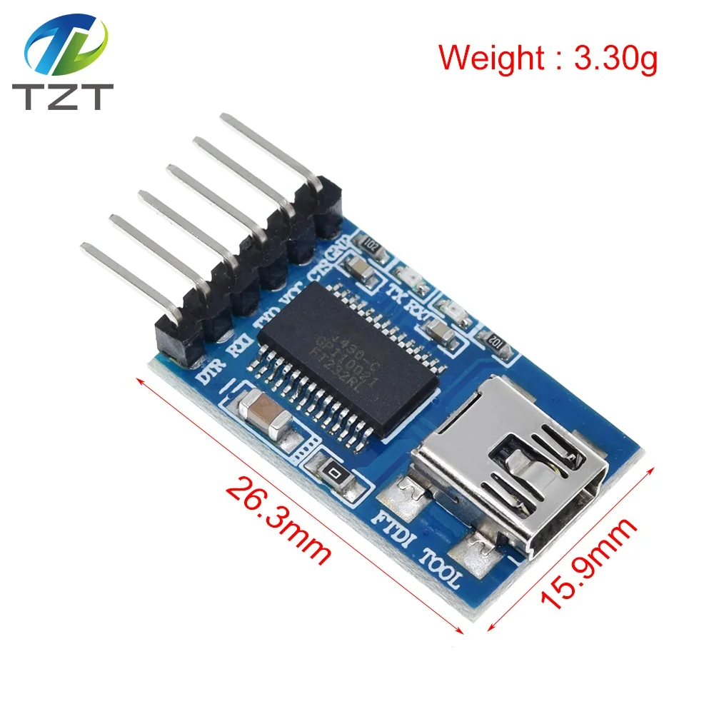 FTDI Basic Breakout USB to TTL 6Pin Module FT232RL FTDI USB MWC Programmer for Arduino