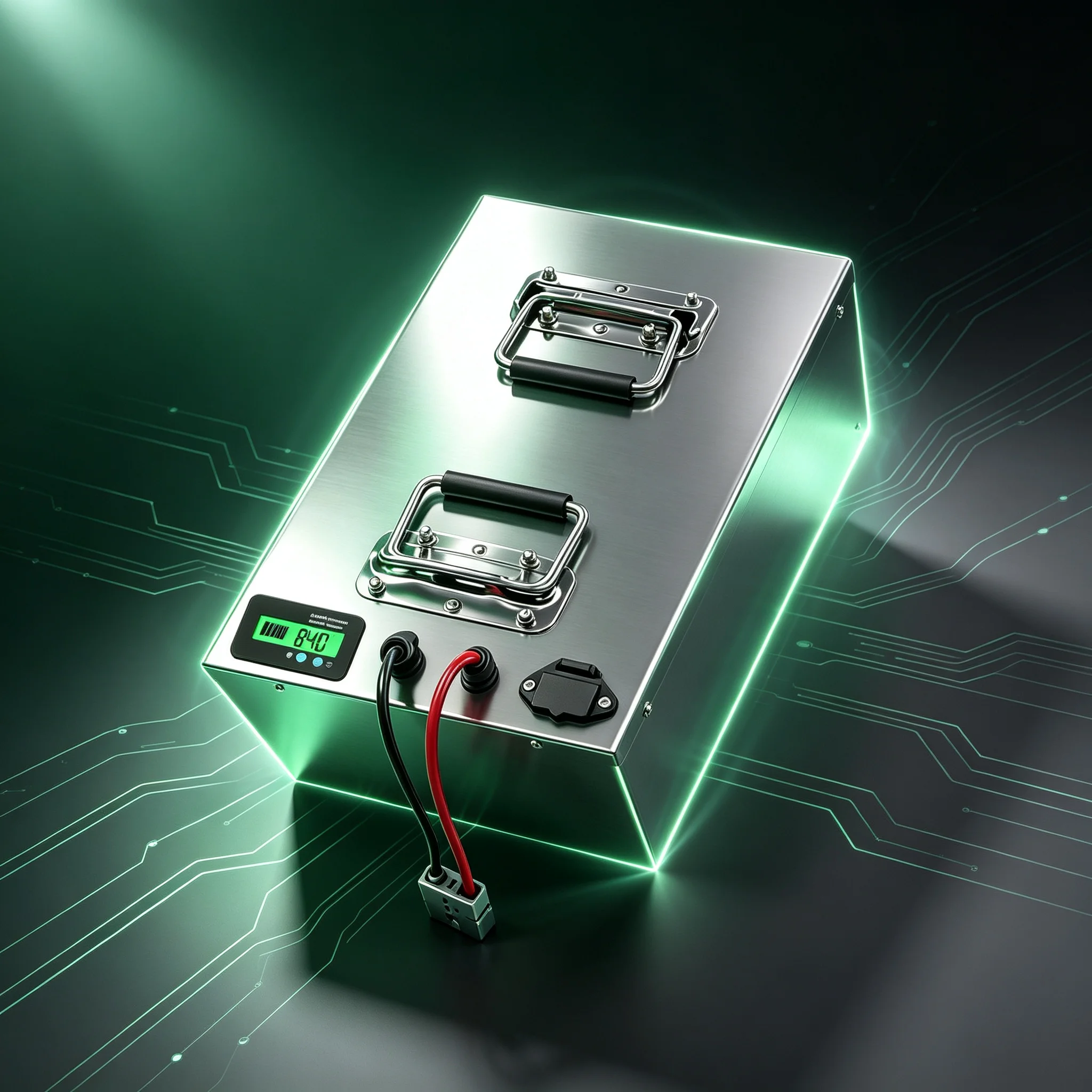 24V 100-400Ah Grade A Li Battery, Built-in BMS+Bluetooth, 4000 Deep Cycles, Smart Protect, for Solar/RV/Marine/Golf Cart & AGVs.