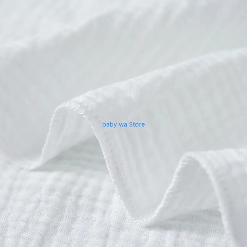 8Pcs Soft Baby Towels Baby Nappy Changing 43x45cm Reusable Double Layers Diaper 4XBD